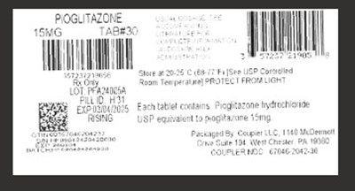 Label (Pioglitazone 15mg)